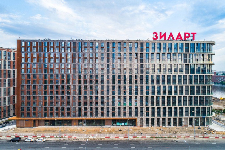 Часть проект «ЗИЛАРТ» На фото - построенный корпус ЖК «ЗИЛАРТ»