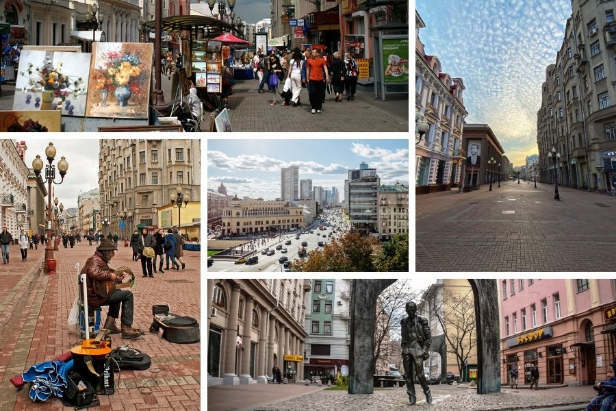 На фото — панорама Арбата